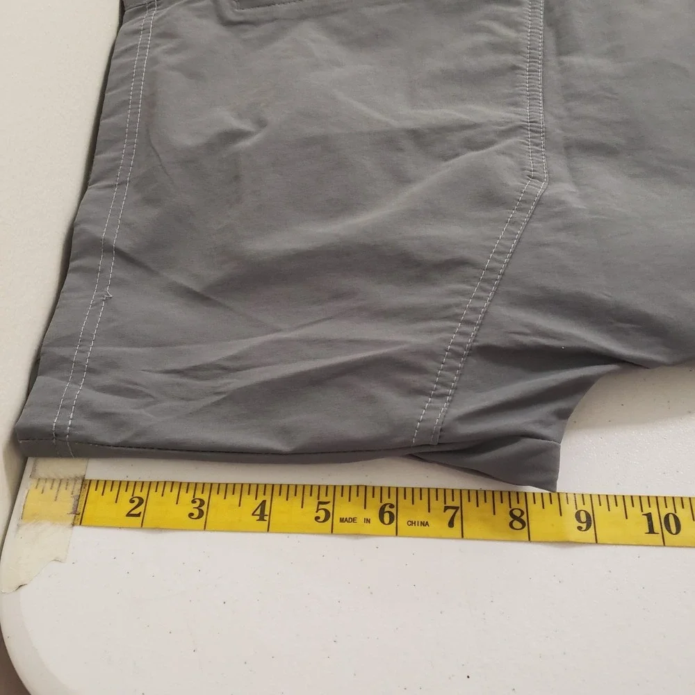 Kuhl Mens‎ Renegade 8.5 In Inseam Shorts Size 36 Dark Gray Nylon Blend Hiking